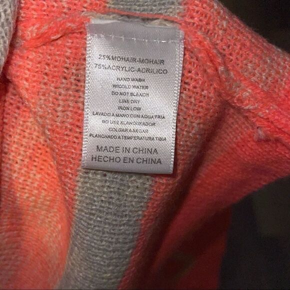 ‎B-Sharp Geometric Pattern Open Cardigan - Picture 3 of 4